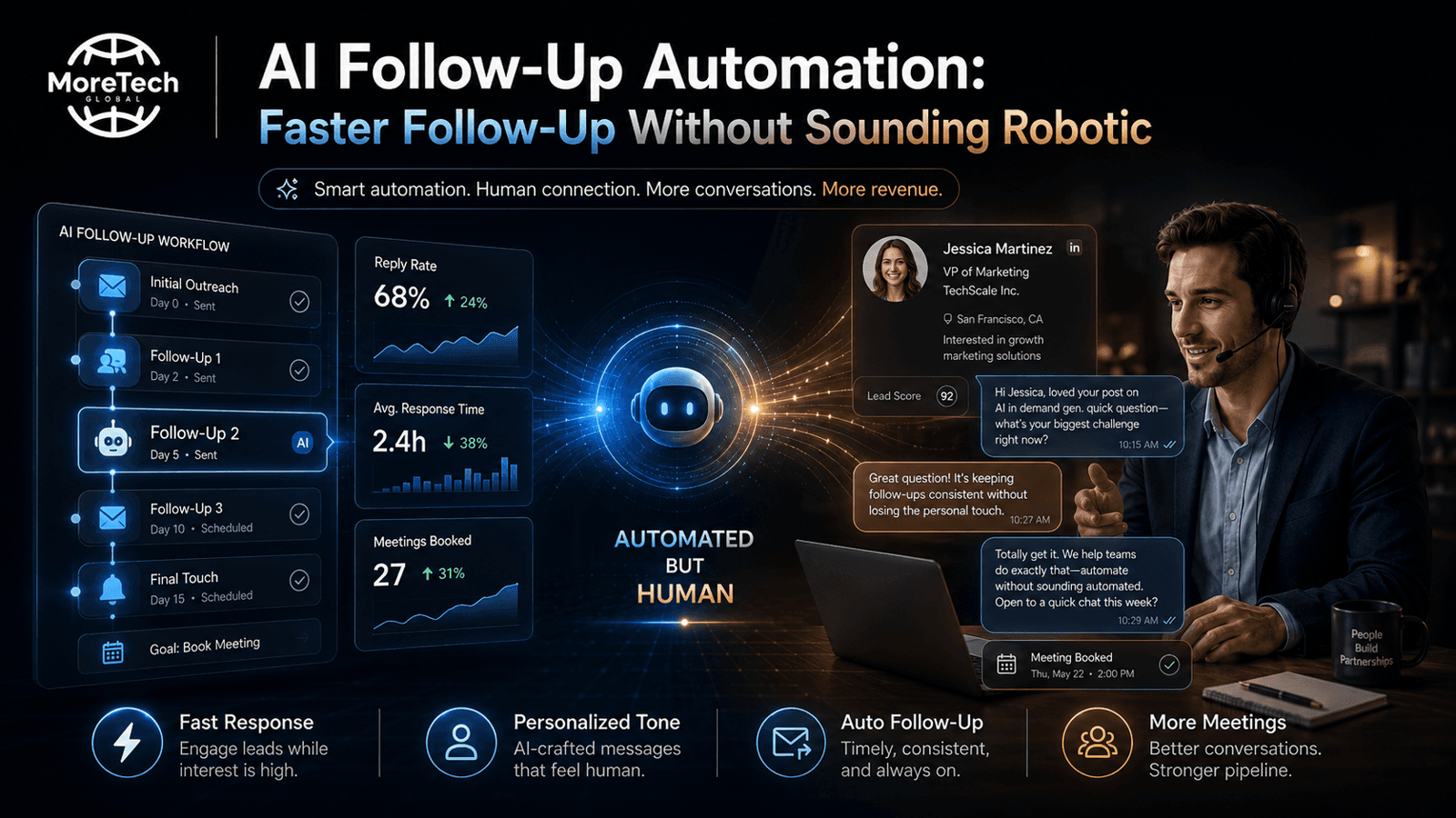 AI Follow-Up Automation: Faster Follow-Up Without Sounding Robotic