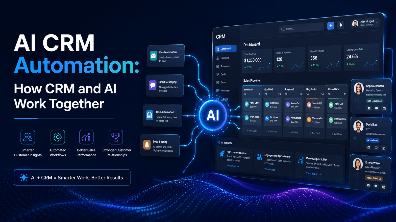 AI CRM Automation: How CRM and AI Work Together